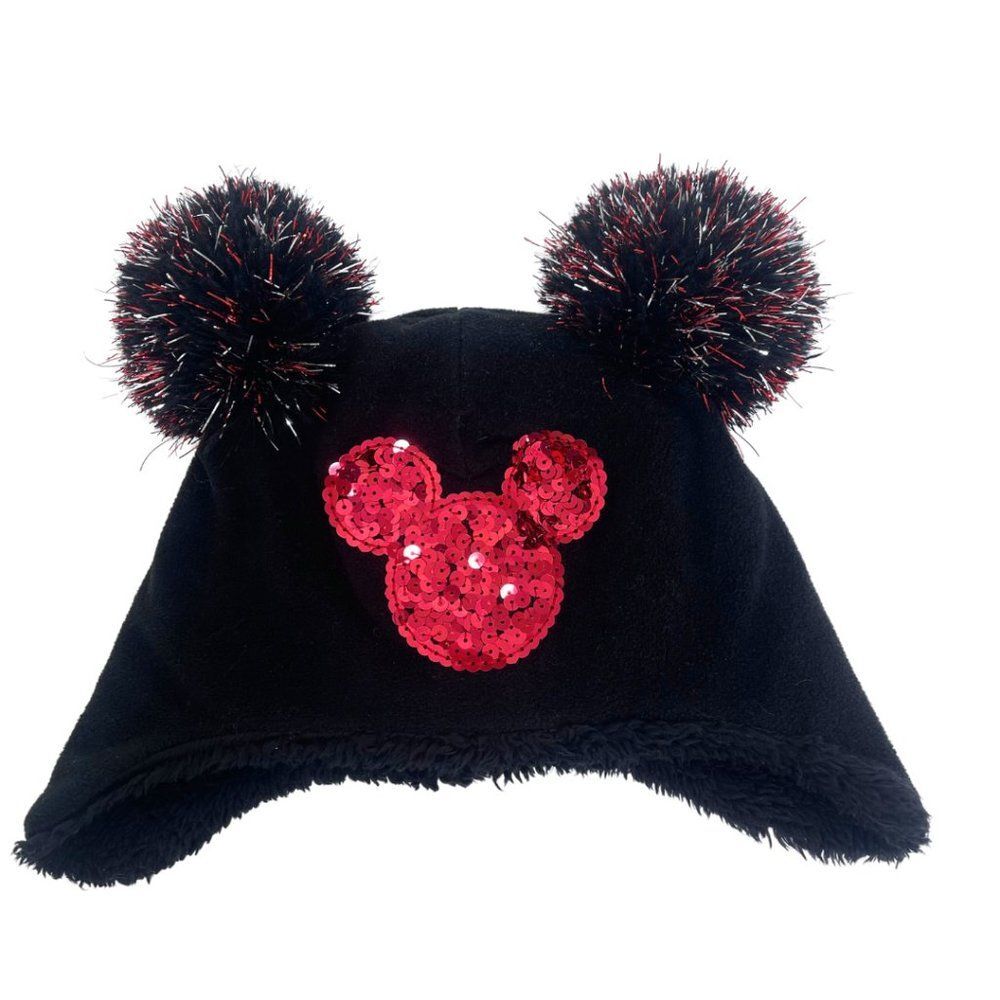GAP Disney - Kids Mickey Mouse Black Beanie| Hat size S/M
